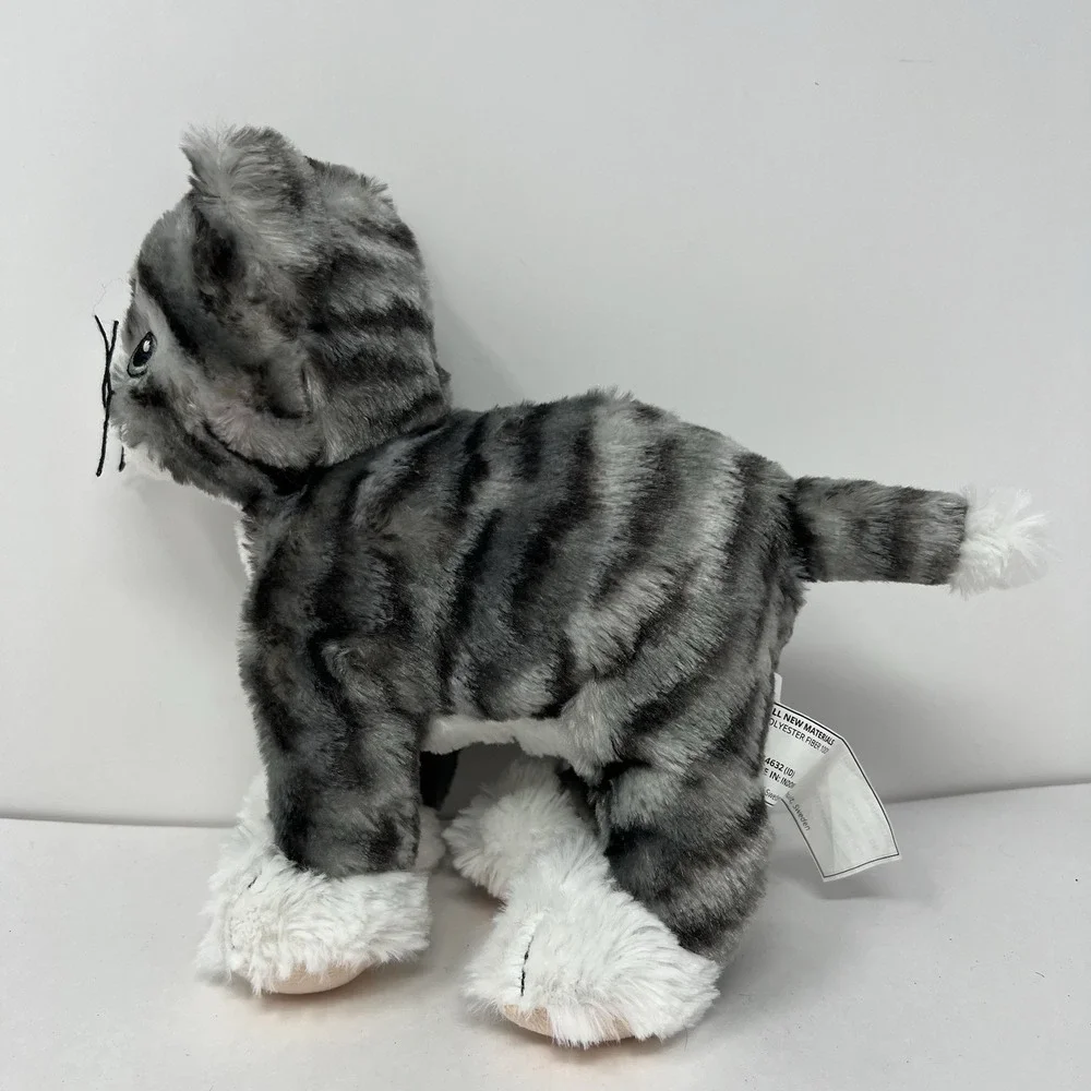 IKEA Cat Plush Lilleplutt Gray Striped Kitten Kitty Stuffed Animal Soft Toy Gift